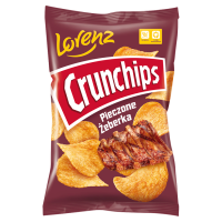 Crunchips Chipsy ziemniaczane o smaku pieczone żeberka
