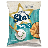Star Twistos Przekąski ziemniaczane o smaku śmietankowym (110 g)