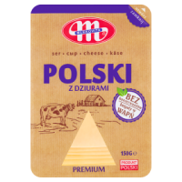 Mlekovita Ser Polski z dziurami premium (150 g)