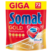Somat Gold Tabletki do mycia naczyń w zmywarkach (72 szt)