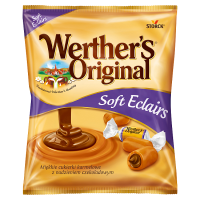 Werther's Original Soft Eclairs Miękkie cukierki karmelowe z nadzieniem czekoladowym (70 g)