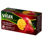 Vitax Inspirations Truskawka & Mango Herbatka ziołowo-owocowa  (20 szt)