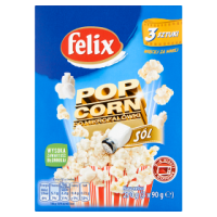 Felix Popcorn do mikrofalówki solony (3 szt) (270 g)