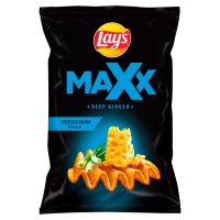 Lay's Maxx Chipsy ziemniaczane o smaku sera i cebulki (130 g)