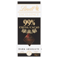 Lindt Excellence 99% Cocoa Czekolada ciemna (50 g)