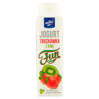 Milko Fun Jogurt truskawka z kiwi (330 ml)