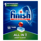 Finish All in 1 Tabletki do mycia naczyń w zmywarce  (50 sztuk)
