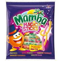 Mamba Magic Sticks Gumy rozpuszczalne o smakach owocowych (140 g)