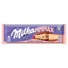 Milka Mmmax Herbatnik w czekoladzie mlecznej Strawberry Cheesecake