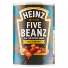 Heinz Five Beanz 5 rodzajów fasoli w sosie pomidorowym (415 g)