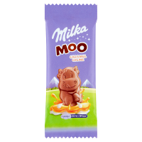 Milka Moo Czekolada mleczna z nadzieniem karmelowym  (16 g)