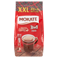 Mokate 3in1 Classic Rozpuszczalny napój kawowy w proszku (24 szt)