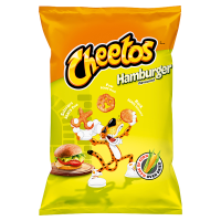 Cheetos Rock Paw Scissors Chrupki kukurydziane o smaku hamburgera (145 g)