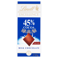 Lindt Excellence 45% Cocoa Czekolada mleczna (80 g)
