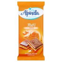 Alpinella Czekolada mleczna nadziewana toffi  (100 g)