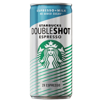 Starbucks Doubleshot Espresso Mleczny napój kawowy bez dodatku cukru (200 ml)