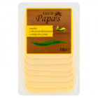 Coco Papa's Produkt z tłuszczem kokosowym o smaku sera Gouda w plasterkach