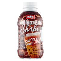 Müller Müllermilch Shake Napój mleczny o smaku czekoladowo-ciasteczkowym