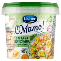 Lisner O Mamo! Sałatka warzywna z groszkiem  (500 g)