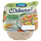Lisner O Mamo! Sałatka warzywna z groszkiem (140 g)