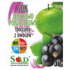 Sad Sandomierski Sok jabłkowo porzeczkowy tłoczony z owoców (3 l)