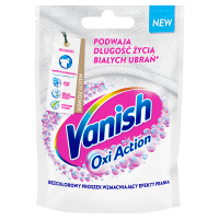 Vanish Oxi Action Odplamiacz do białych tkanin w proszku