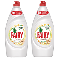 Fairy Sensitive Chamomile & Vit E Płyn do mycia naczyń (2x900 ml)