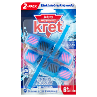 Kret Color Power Water Lily Kostka do WC (2x40 g)