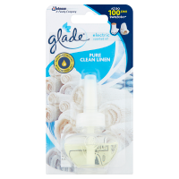 Glade Pure Clean Linen Zapas do elektrycznego odświeżacza powietrza (20 ml)