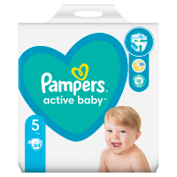 Pampers Active Baby Rozmiar 5, waga 11-16 kg (64 szt)