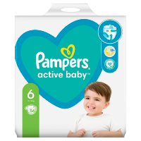 Pampers Active Baby Rozmiar 6, waga 13-18 kg (56 szt)