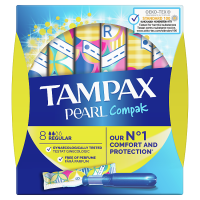 Tampax Pearl Compak Regular Tampony z aplikatorem (8 szt)