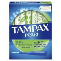 Tampax Pearl Super Tampony z aplikatorem (18 szt)