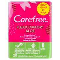 Carefree FlexiComfort Aloe Wkładki higieniczne (20 szt)