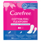 Carefree Cotton Flexiform Wkładki higieniczne bezzapachowe