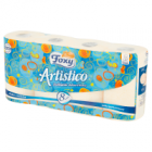 Foxy Artistico Papier toaletowy delikatnie dekorowany brzoskwiniowy (8 szt)