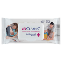 Cleanic Antibacterial Family Chusteczki odświeżające (60 szt)