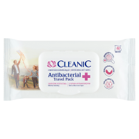 Cleanic Antibacterial Travel Pack Chusteczki odświeżające (40 szt)