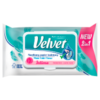 Velvet Intima Nawilżany papier toaletowy