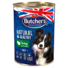 Butcher's Natural & Healthy Karma dla dorosłych psów kawałki w galaretce z indykiem
