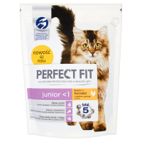 Perfect Fit Junior <1 Karma pełnoporcjowa dla kociąt oraz kotek ciężarnych i karmiących (750 g)