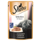 Sheba Selection in Sauce Karma pełnoporcjowa z łososiem