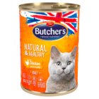 Butcher's Natural&Healthy Karma dla dorosłych kotów kawałki w galaretce z kurczakiem