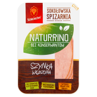 Sokołów Sokołowska Spiżarnia Naturrino Szynka wędzona (100 g)