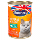 Butcher's Natural&Healthy Karma dla dorosłych kotów kawałki w galaretce z rybą morską