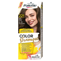 Palette Color Shampoo Szampon koloryzujący średni brąz 221 (1 szt)