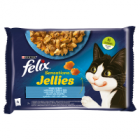 Felix Sensations Jellies Karma dla kotów smaki rybne w galaretce z Łososiem i Rybą Oceaniczną