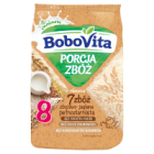 BoboVita Porcja Zbóż Kaszka mleczna 7 zbóż zbożowo-jaglana pełnoziarnista po 8 miesiącu (210 g)