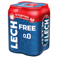 Lech Free Piwo bezalkoholowe (4 x 500 ml)