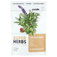 Purella Superfoods Suplement diety Superherbs uspokojenie (35 g)